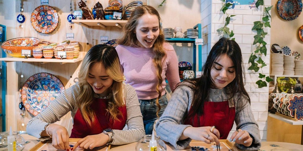 MOSAIC CLASSES IN SARNIA: TURKISH MOSAIC LAMP WORKSHOP