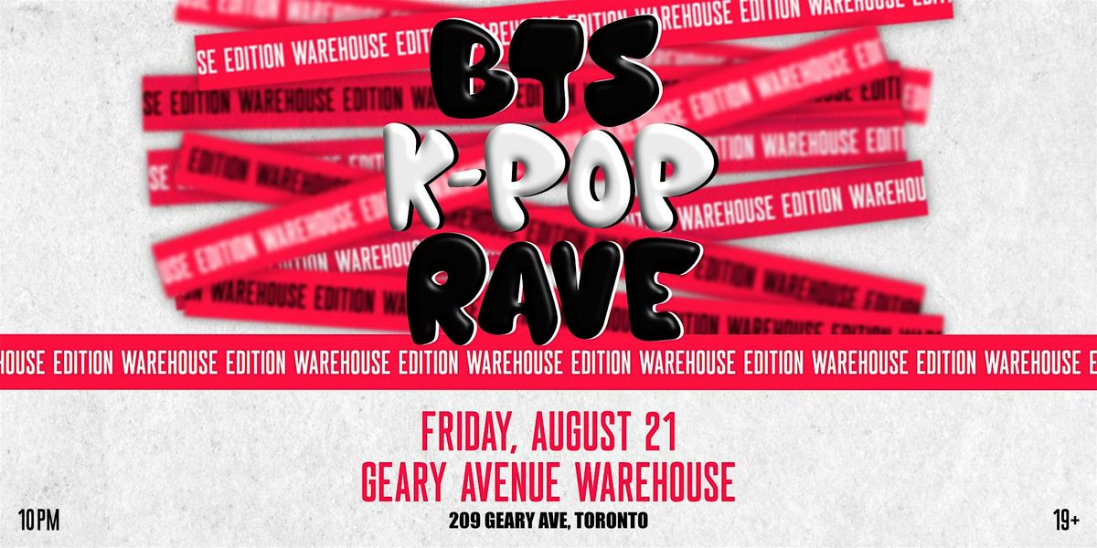 BTS K-pop Rave \u2013 Warehouse Edition