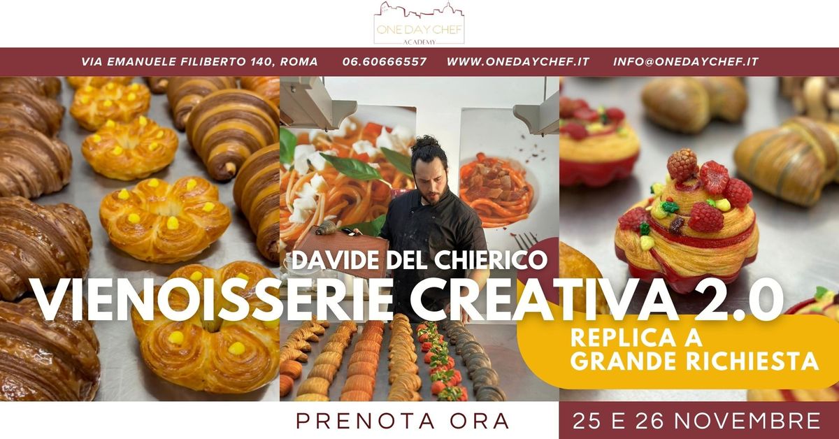 Vienoisserie Creativa 2.0 con DAVIDE DEL CHIERICO - 25 e 26 NOVEMBRE 2024