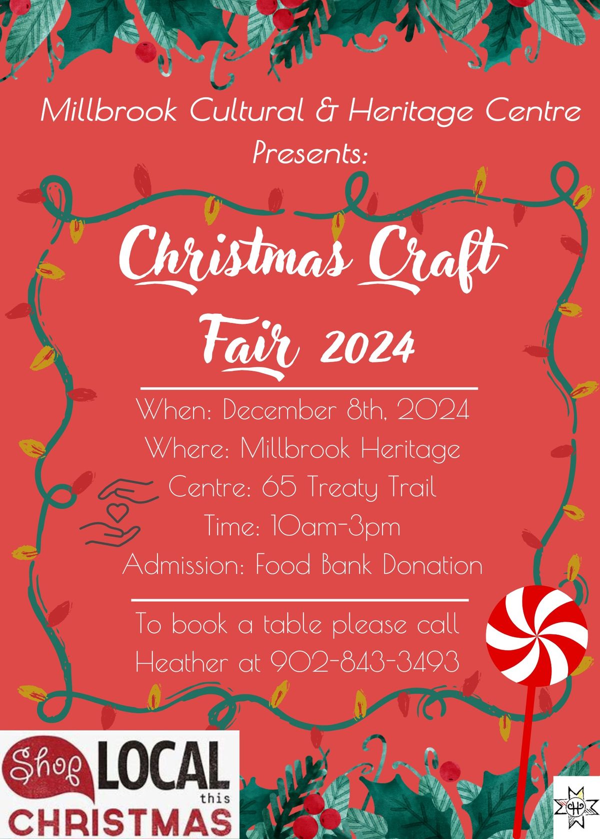 Christmas Craft Fair 2024 @ Millbrook Cultural & Heritage Centre!