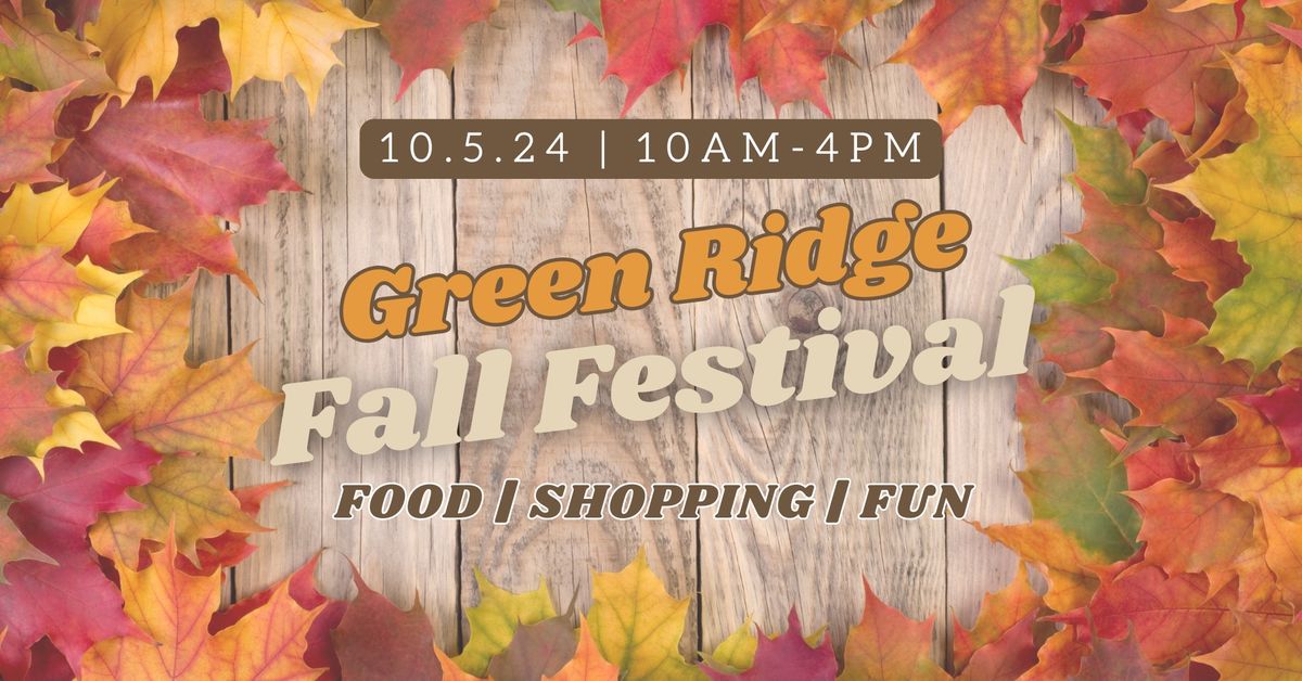 Green Ridge Fall Festival 2024