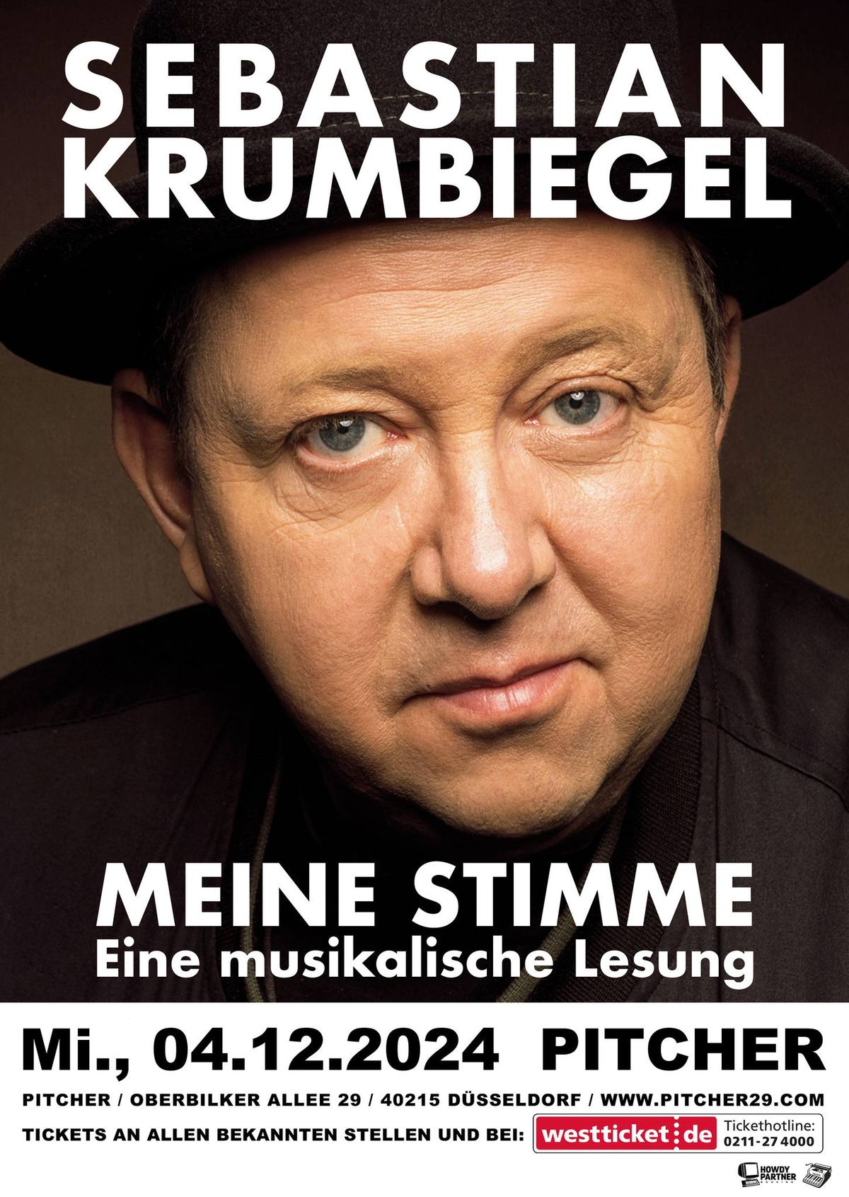 SEBASTIAN KRUMBIEGEL (Die Prinzen): \u201eMeine Stimme \u2013 Eine musikalische Lesung\u201c