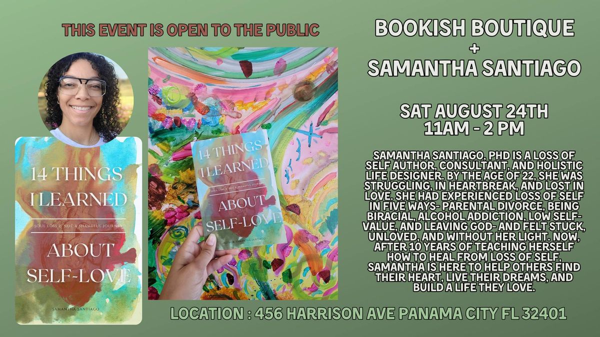 Book Signing with Author Samantha Santiago!