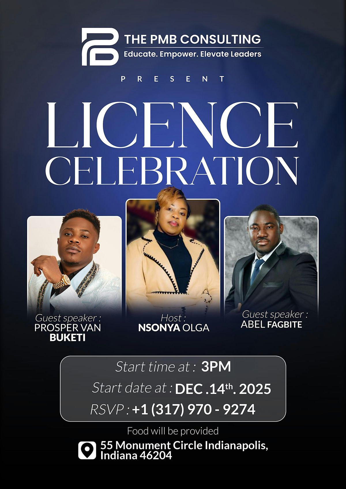 Blueprint to Financial Freedom: Nsonya Olga  License Celebration