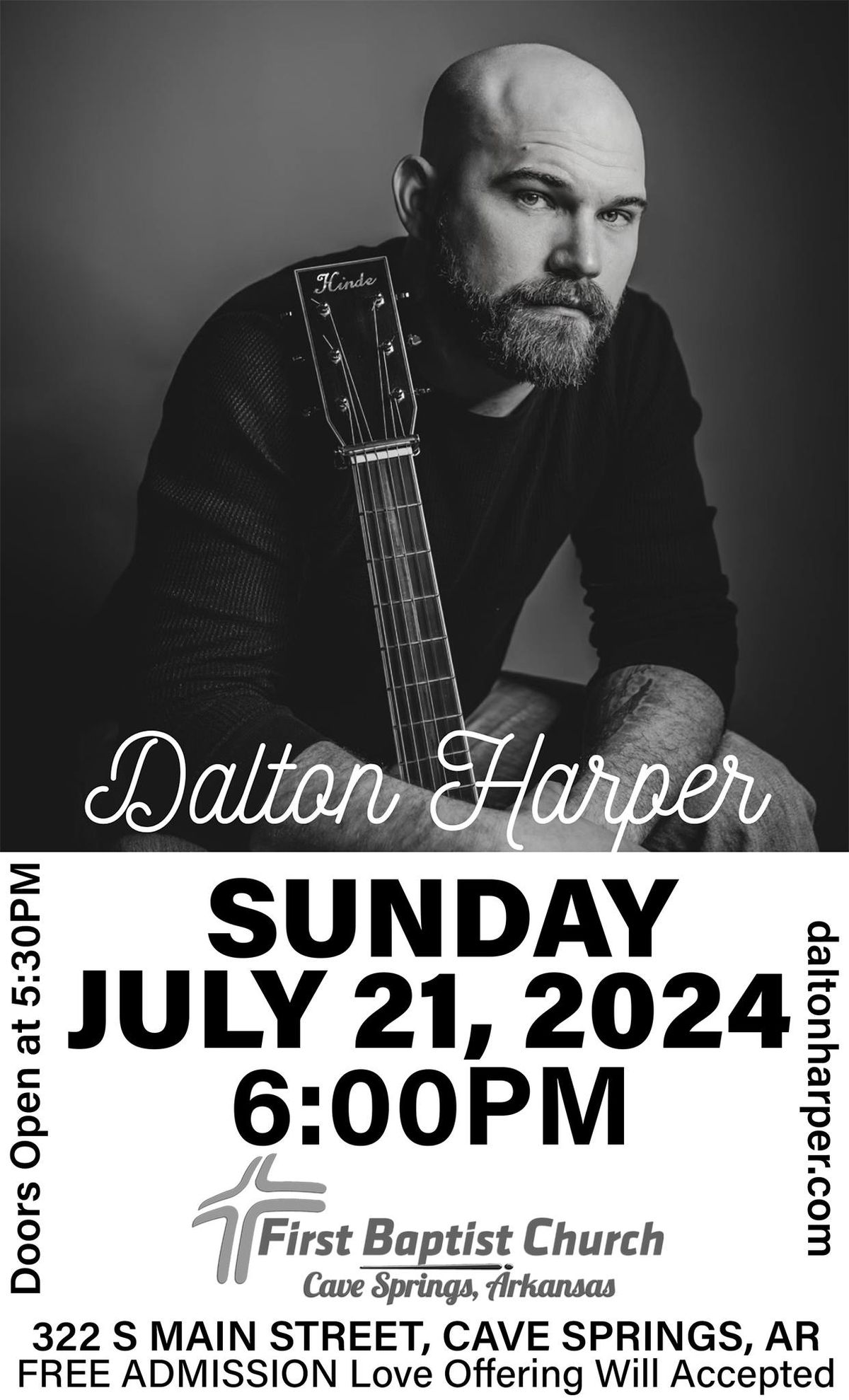 DALTON HARPER - An Evening of Worship!