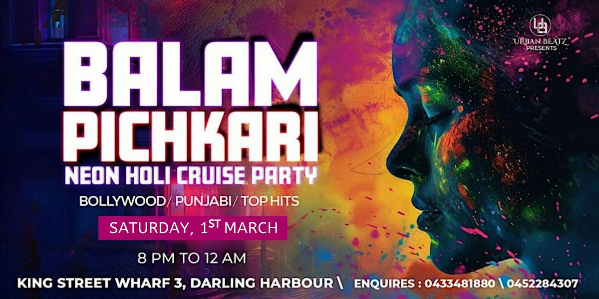 Balam Pichkari - 5 by Urban Beatz - Neon Holi Cruise Party