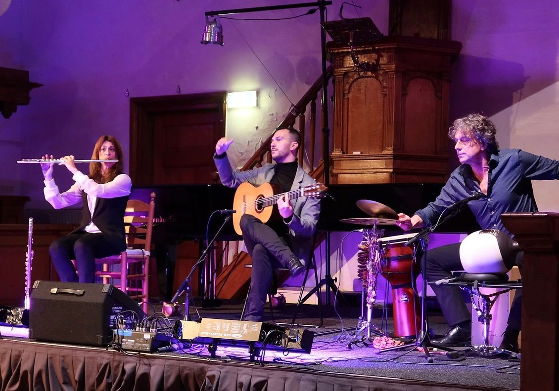 Flamenco door het Matthieu Acosta Trio