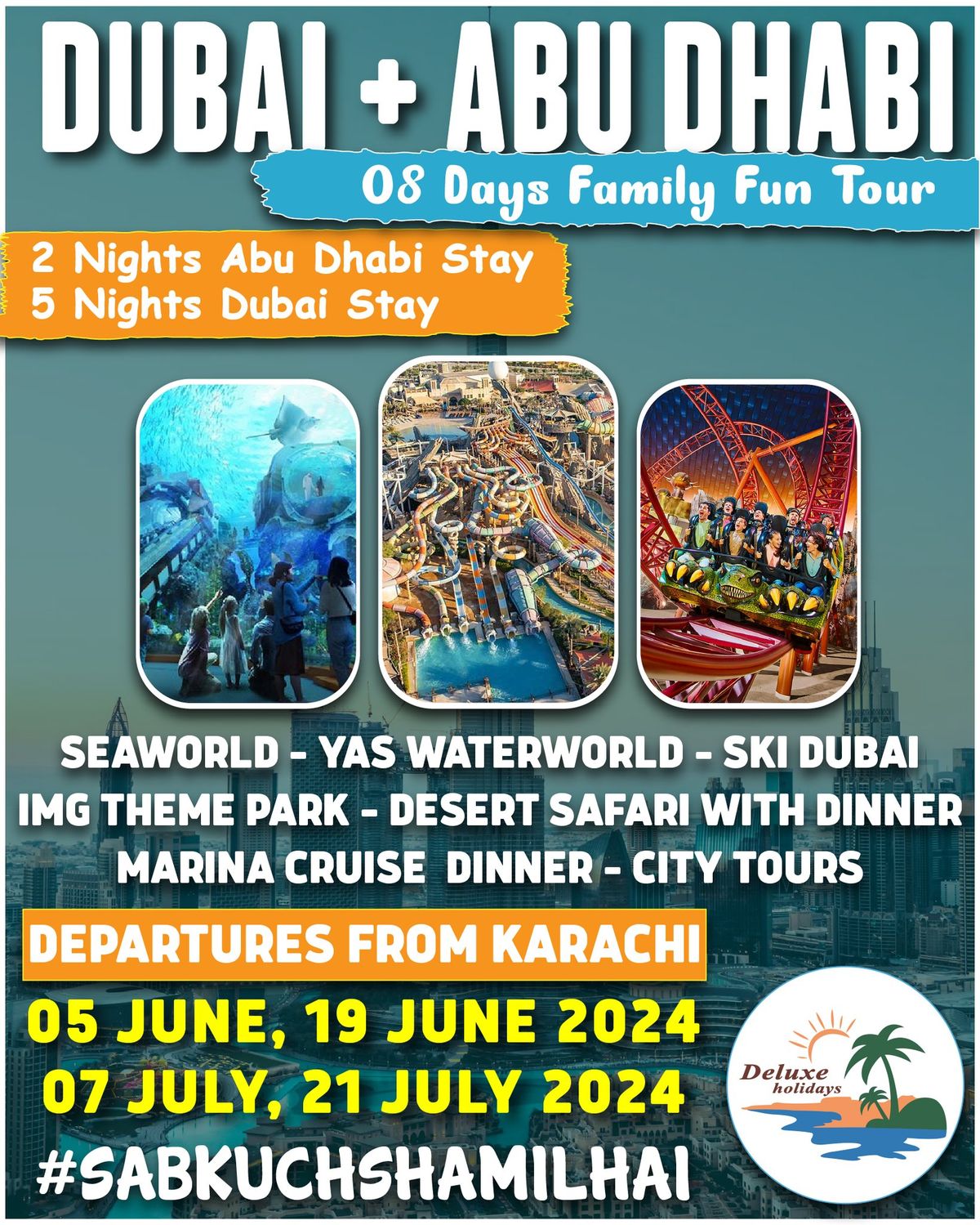 DUBAI + ABU DHABI 8 DAYS