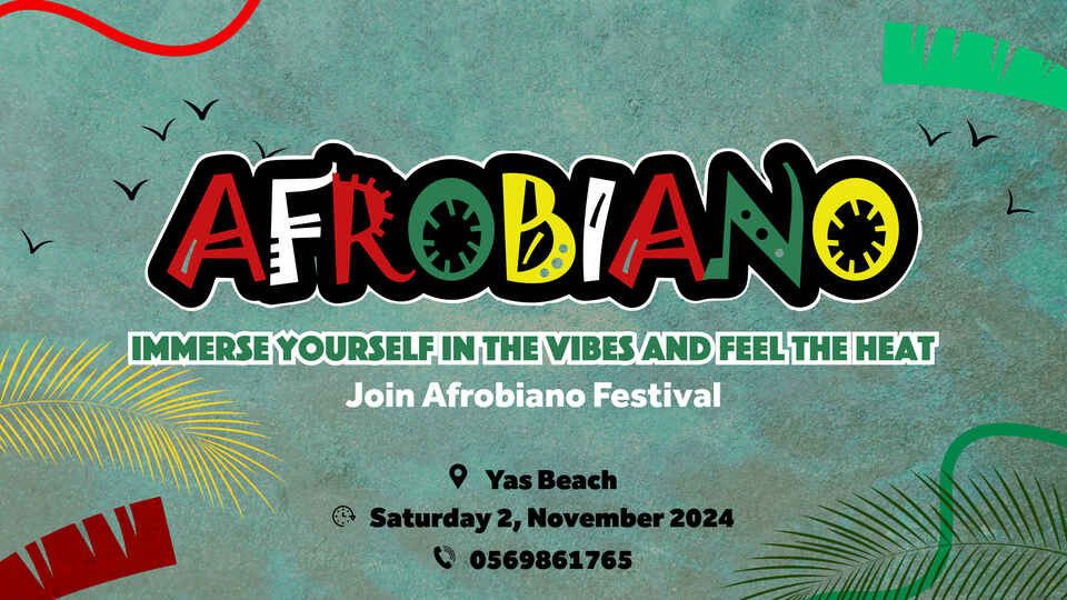 Afrobiano Fest at Yas Beach in Abu Dhabi