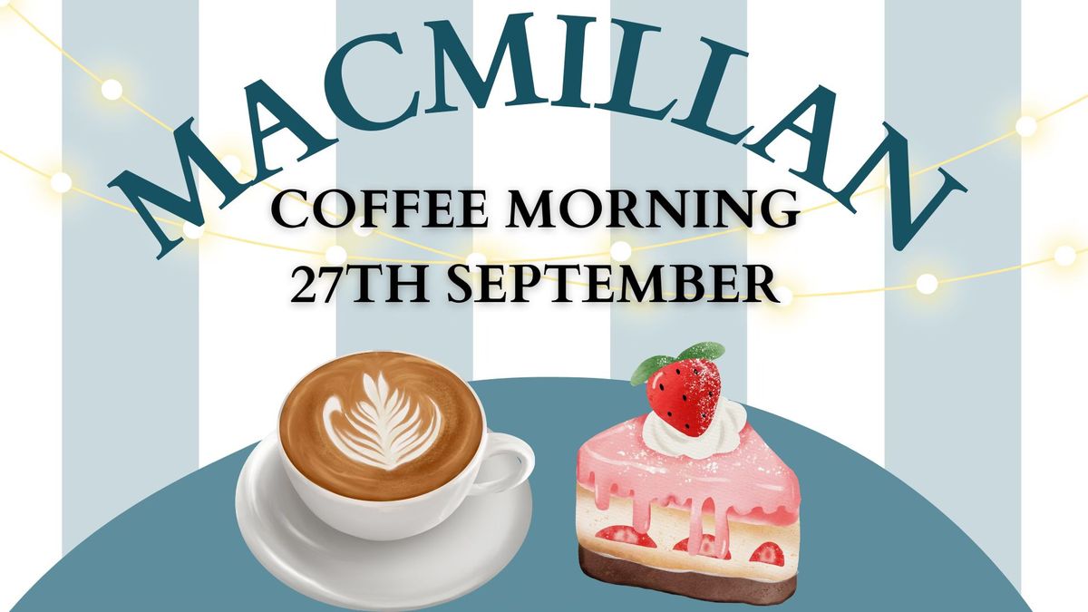 MacMillian Coffee Morning