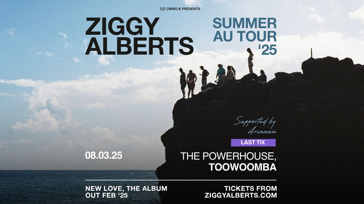 Ziggy Alberts - The Powerhouse, Toowoomba (18+)