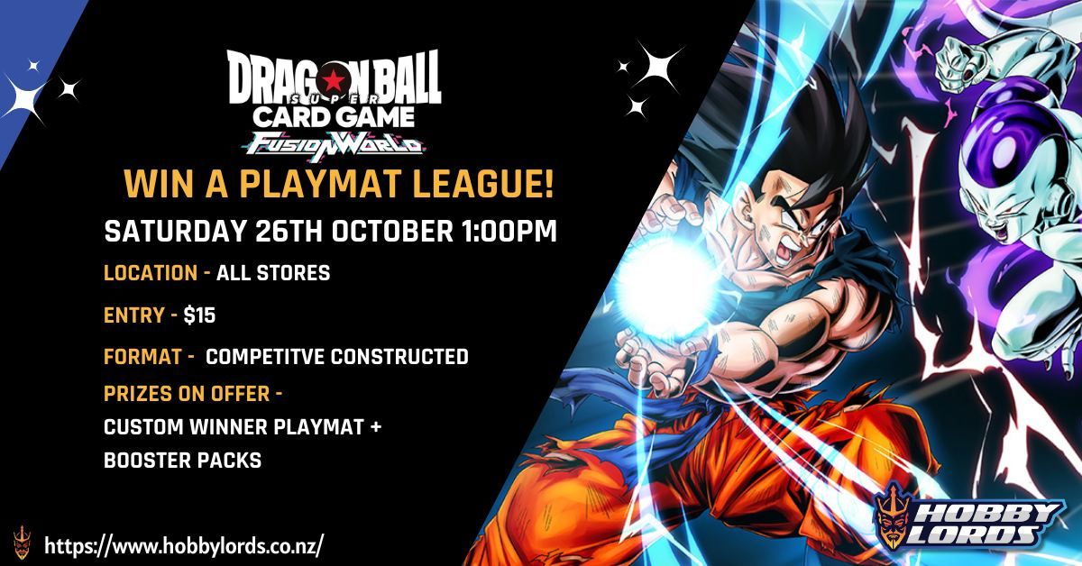 Dragon Ball Super: Fusion World - Win A Playmat League!