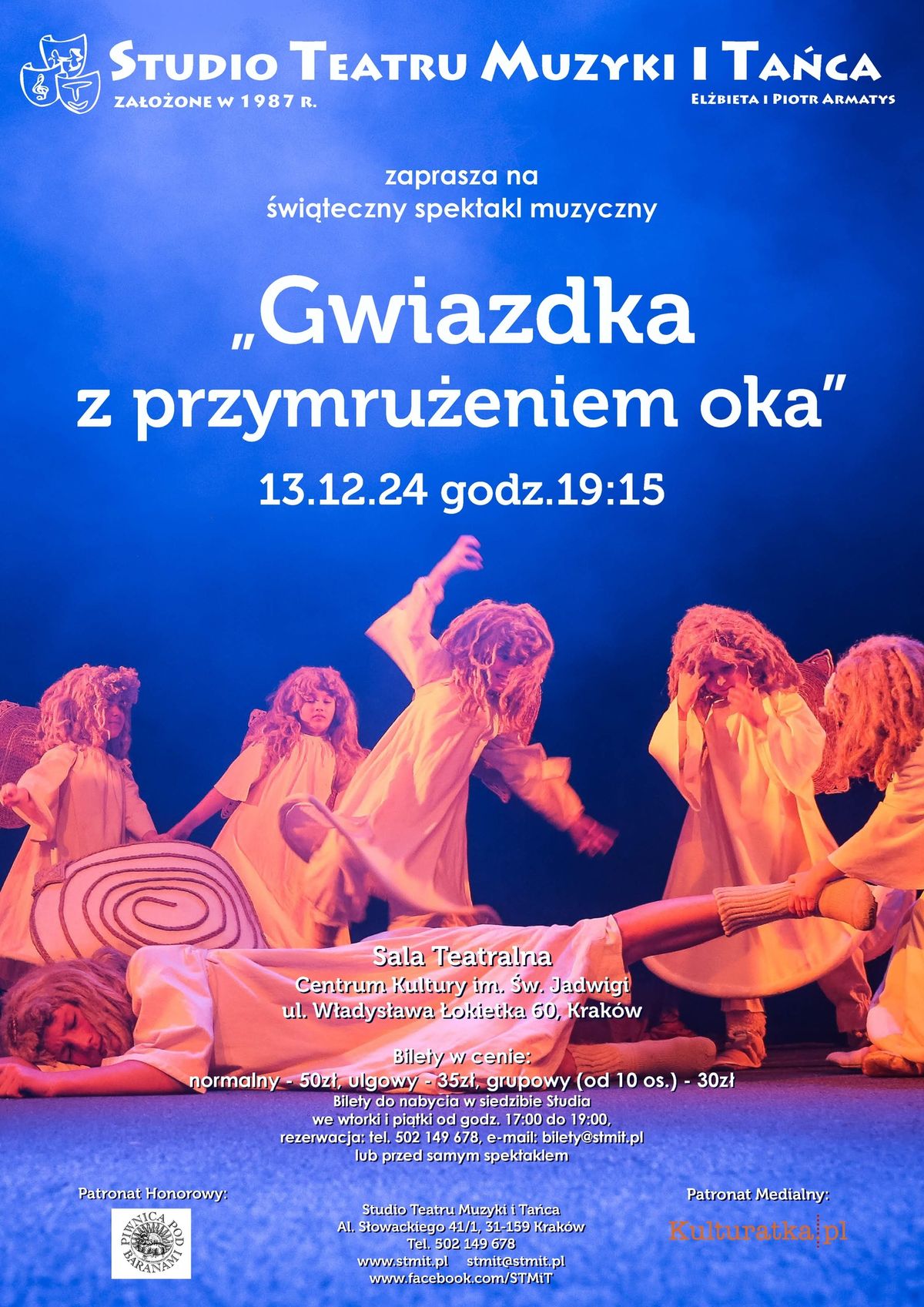 \u201eGwiazdka z przymru\u017ceniem oka\u201d \u015bwi\u0105teczny spektakl dla dzieci i doros\u0142ych