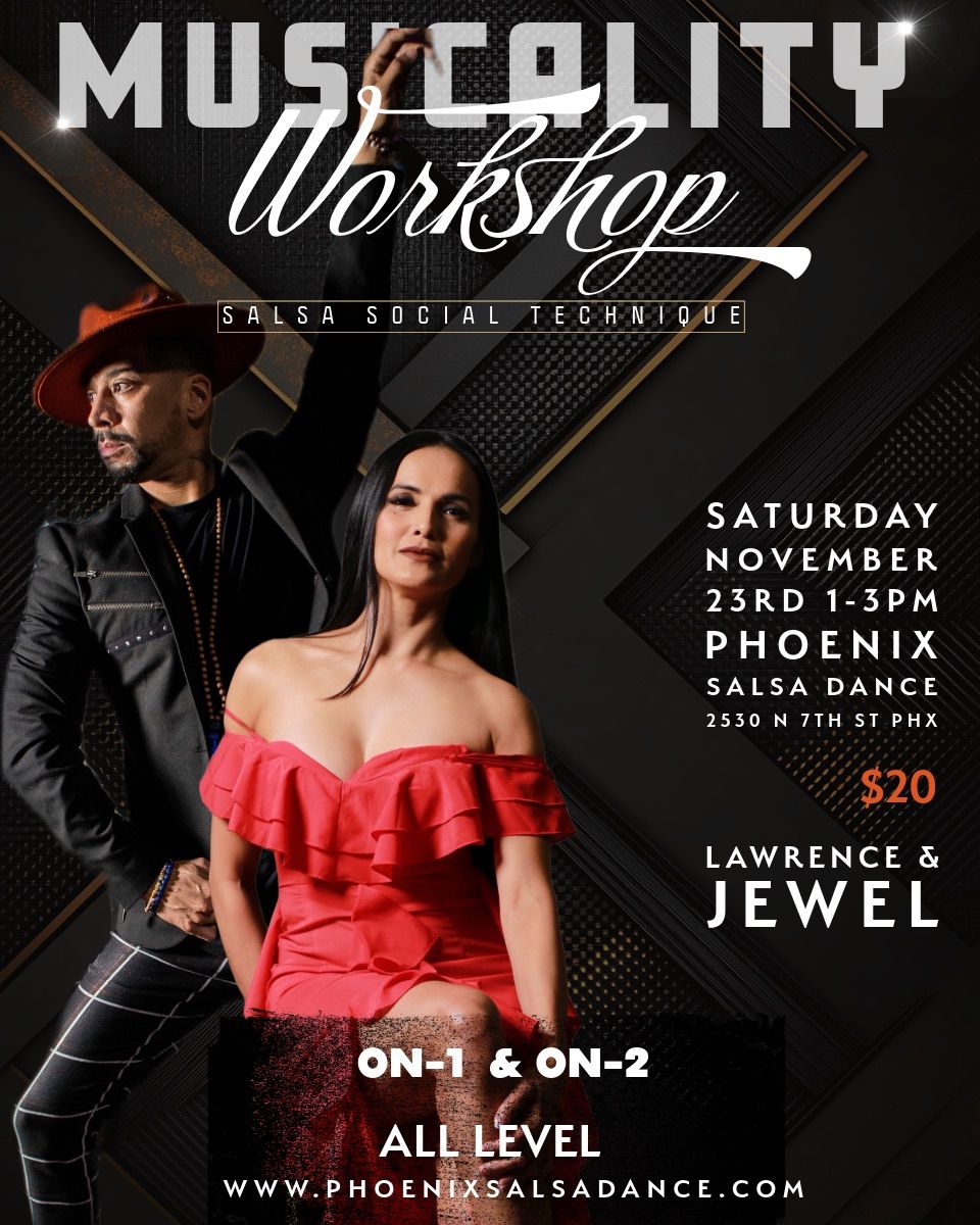 Salsa Musicality Workshop with Lawrence & Jewel!