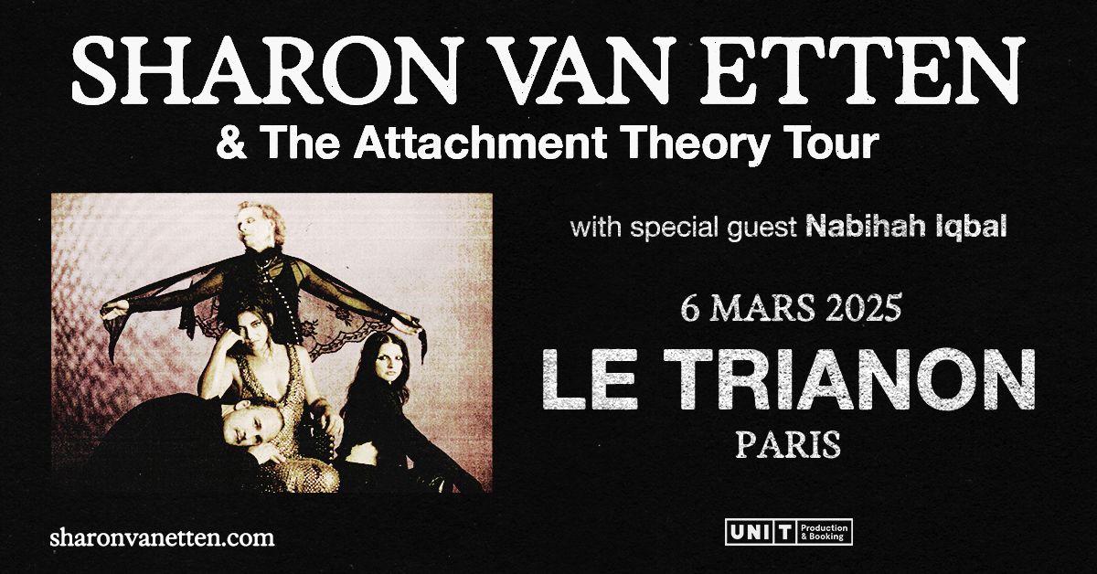 Sharon Van Etten & The Attachment Theory en concert au Trianon + Nabihah Iqbal en invit\u00e9e