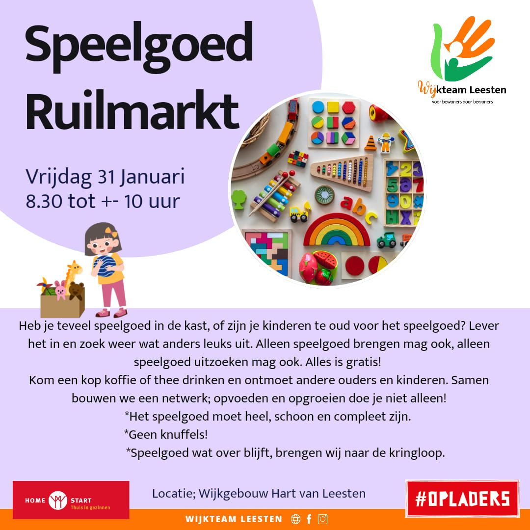 Speelgoed ruilmarkt 