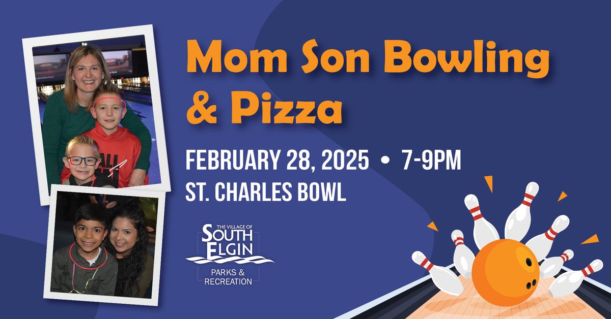 Mom Son Bowling & Pizza