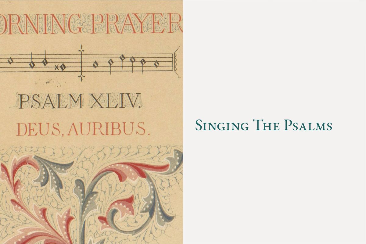 Singing the Psalms