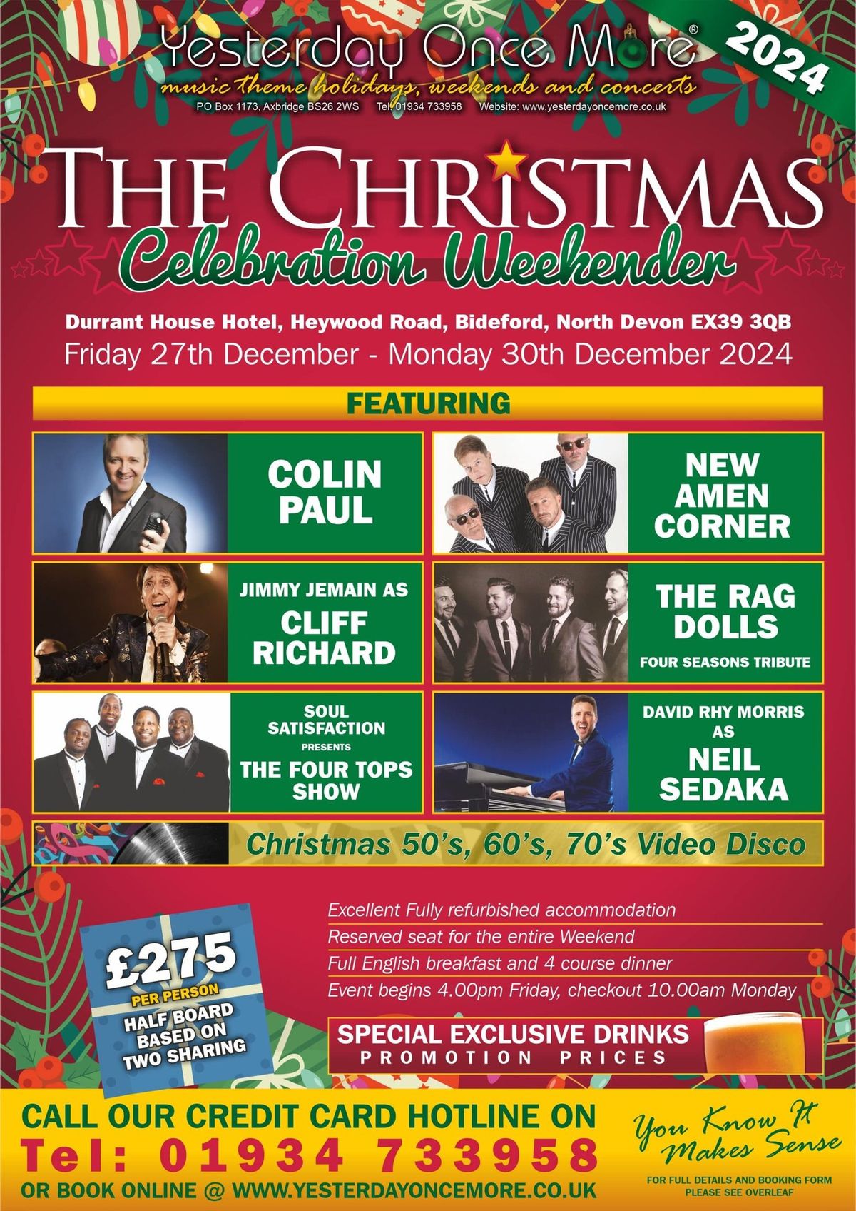 The Christmas Celebration Weekender