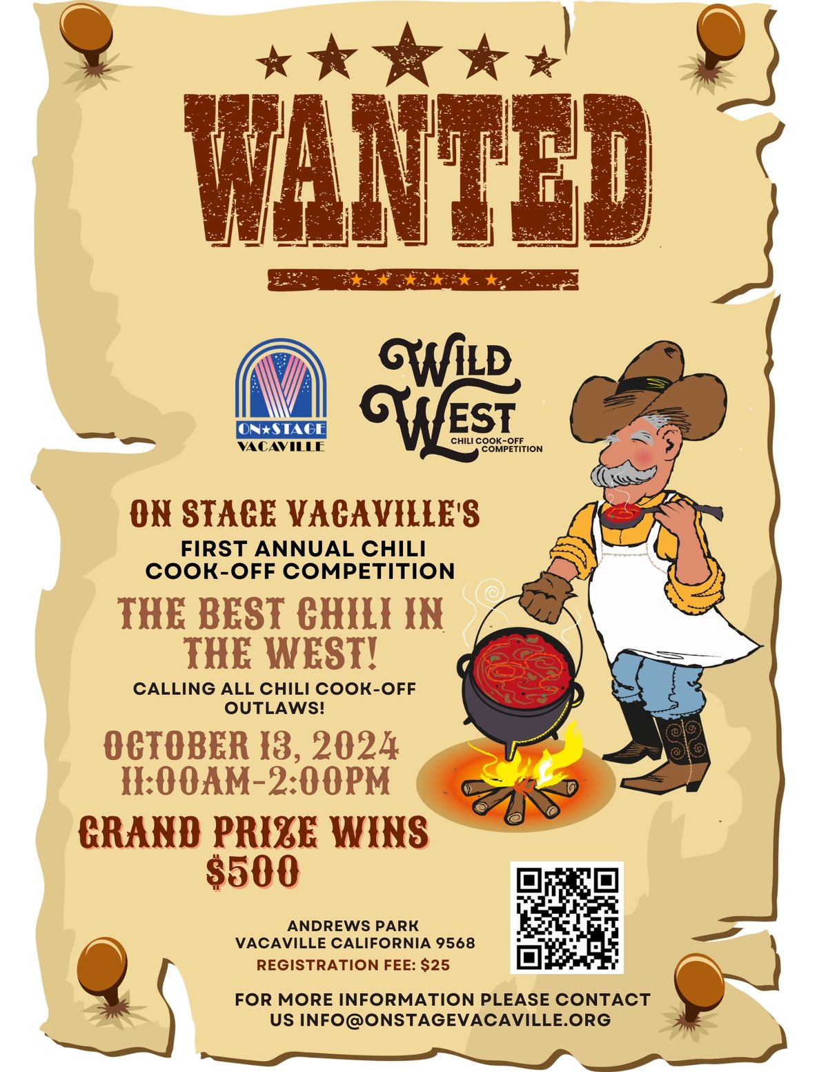 Chili Cook-Off Competition - Wild West Weekend