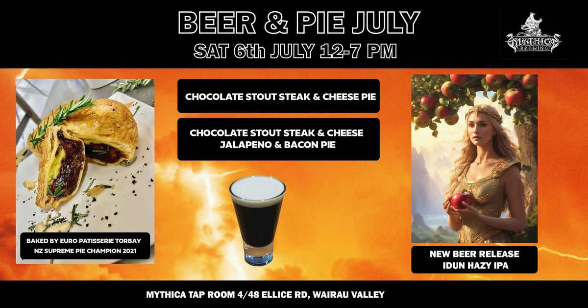 MYTHICA BEER & PIE JULY 
