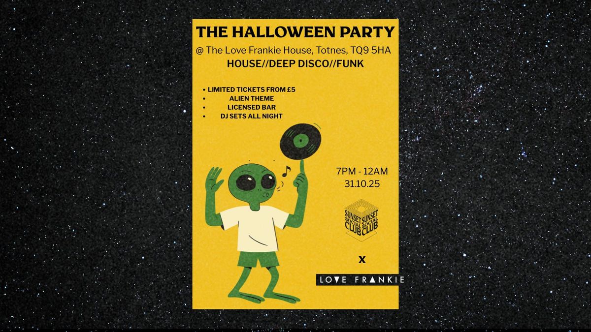 Sunset Social Club x Love Frankie Halloween Party