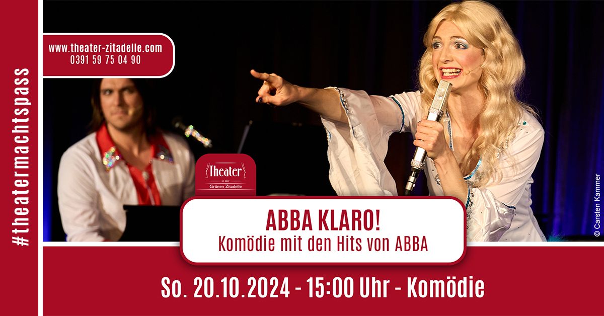  ABBA KLARO | Kom\u00f6die mit den gr\u00f6\u00dften Hits von Abba