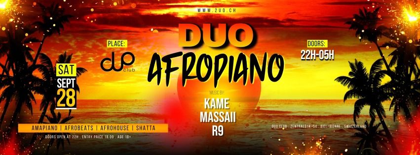 AFROPIANO | DUO "Afrobeats vs Amapiano"