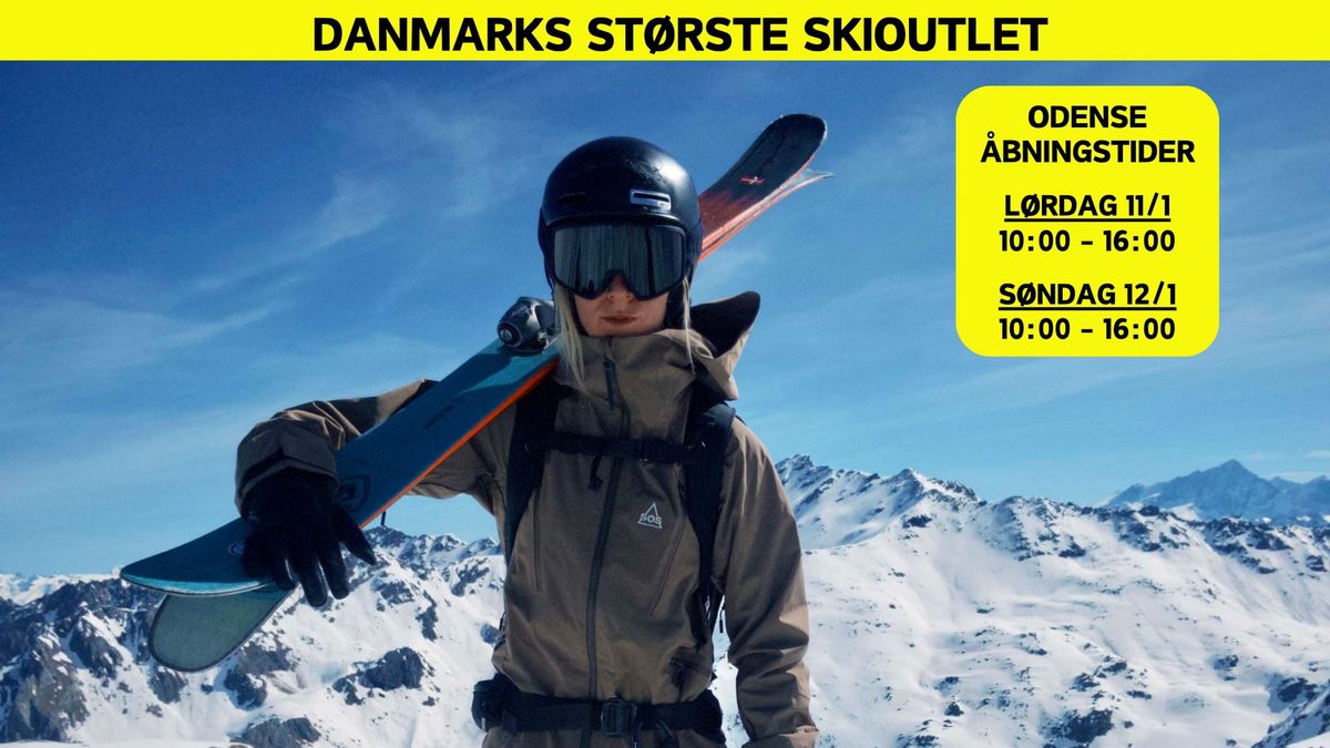 SkiOutlet Odense - SPAR MIN 50% P\u00c5 ALT I TELTET