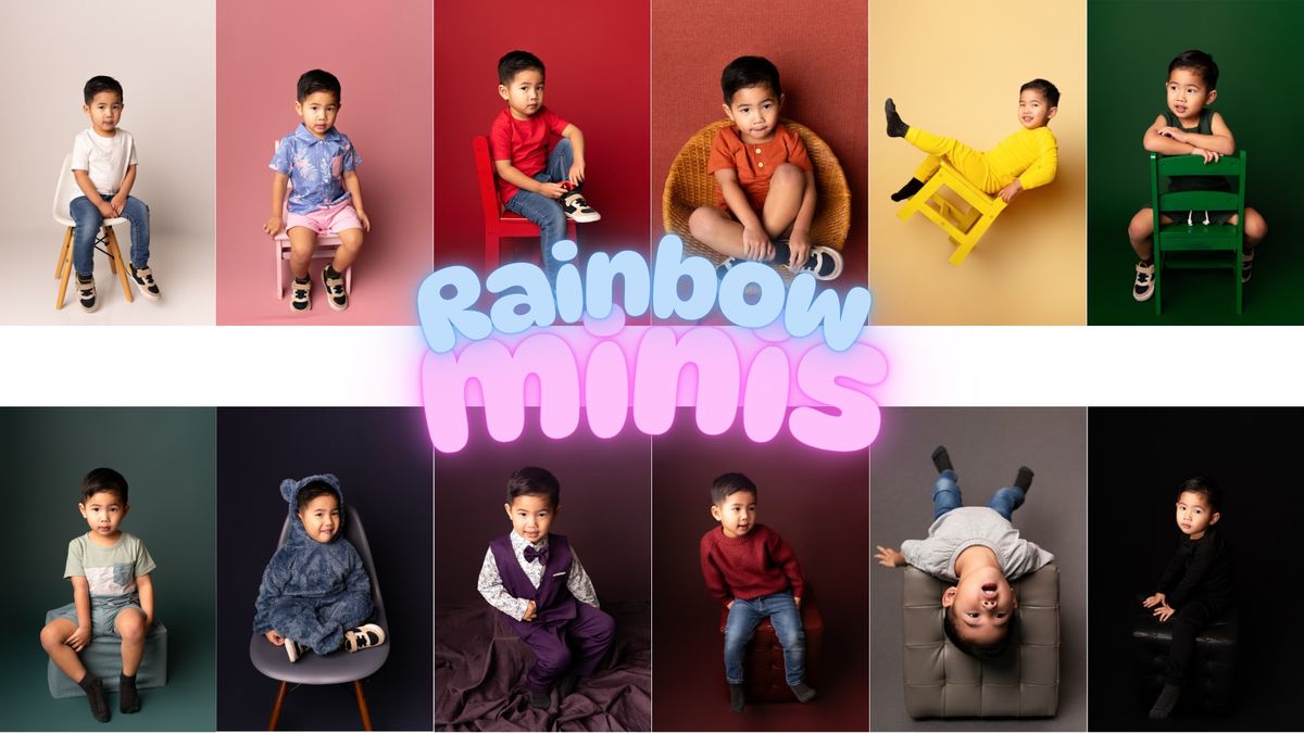 Monthly Rainbow Mini Photo Session