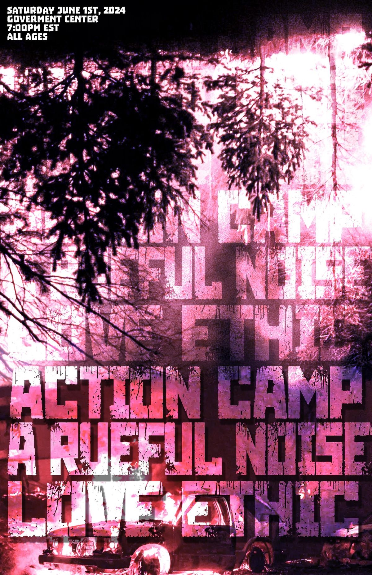 Action Camp + A Rueful Noise + Love Ethic