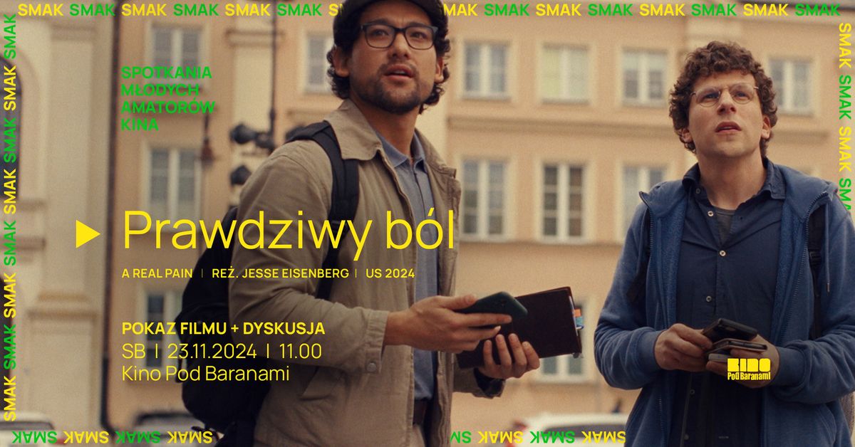 PRAWDZIWY B\u00d3L - pokaz z dyskusuj\u0105 @SMAK #96 | Kino Pod Baranami