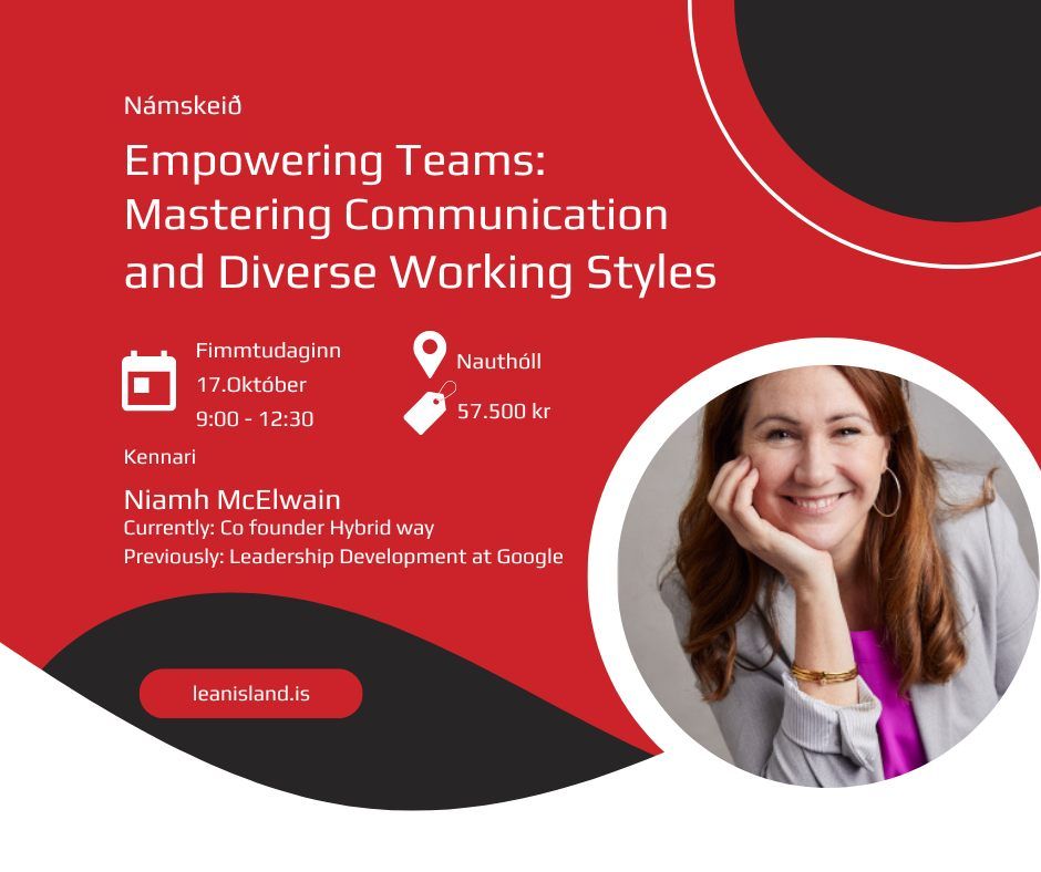 Workshop 1: Empowering Teams: Mastering Communication and Diverse Working Styles