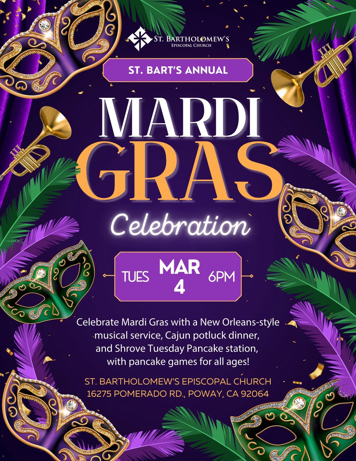 Mardi Gras Celebration!