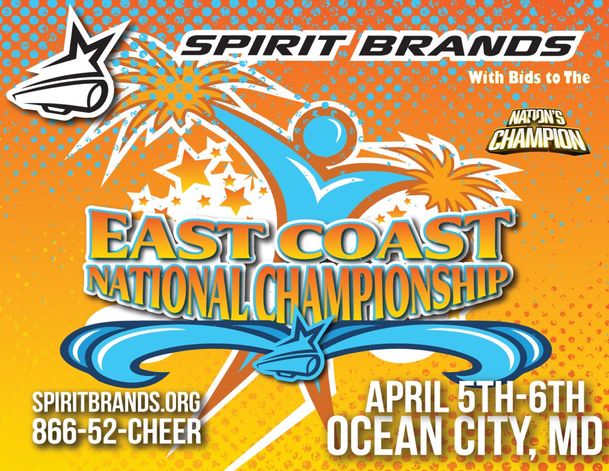 East Coast National  Championships  Open to all teams !