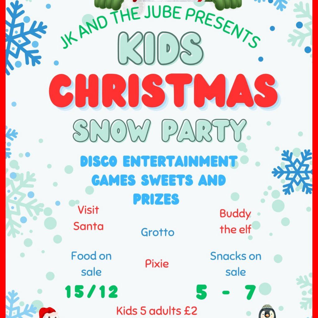 Kids & Family Christmas Snow Party