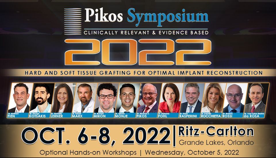 Pikos Symposium 2022 Hard & Soft Tissue Grafting for Optimal Implant