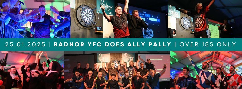 Radnor YFC does 'Ally Pally Darts' 