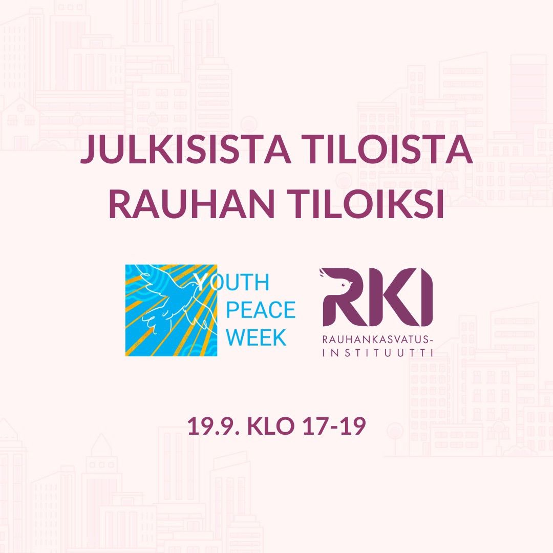 Julkisista tiloista rauhan tiloiksi