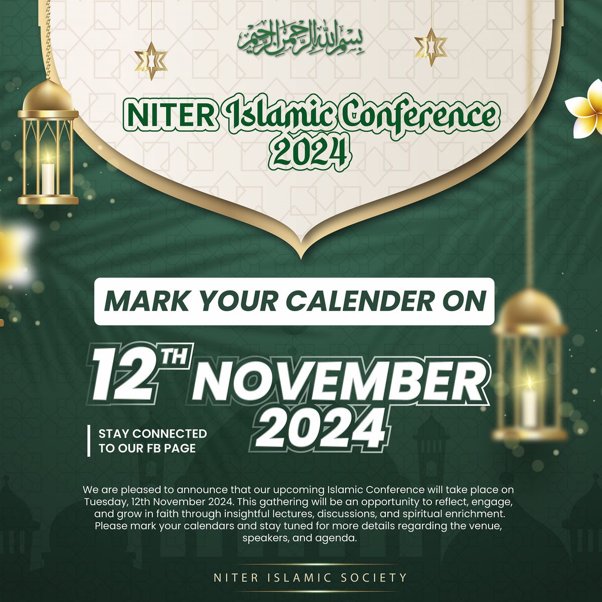 NITER Islamic Conference 2024