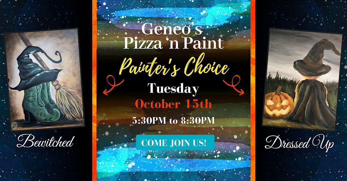 Geneo's Pizza 'n Paint "Painter's Choice" (Missouri Peeps ONLY)