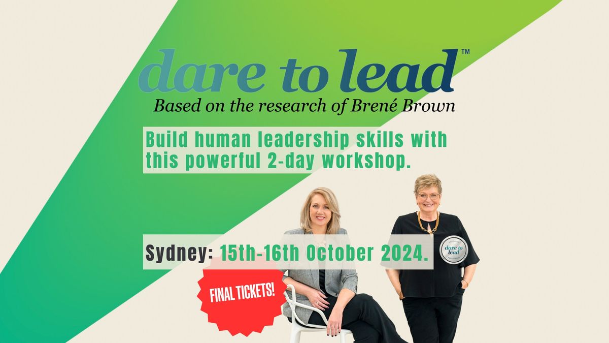 Dare to Lead - Sydney - October 2024