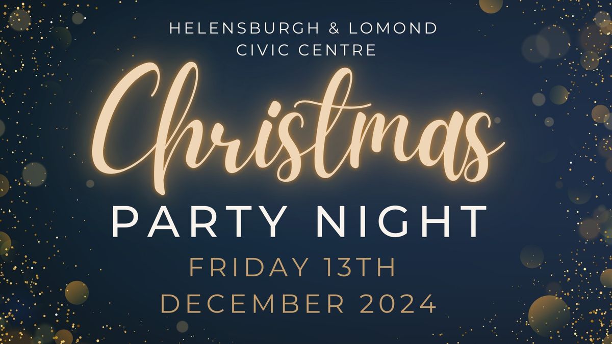 Christmas Party Night (Friday 13th Dec)