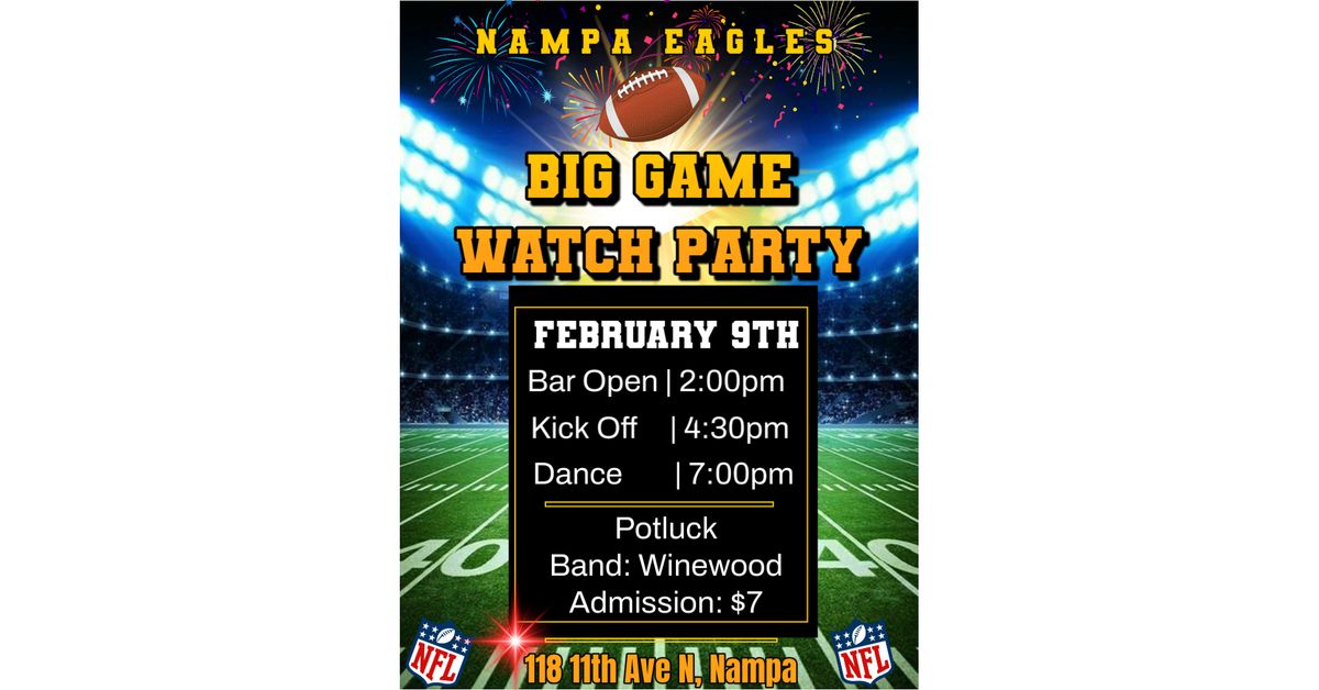 Nampa Eagles Big Game Dance and Potluck