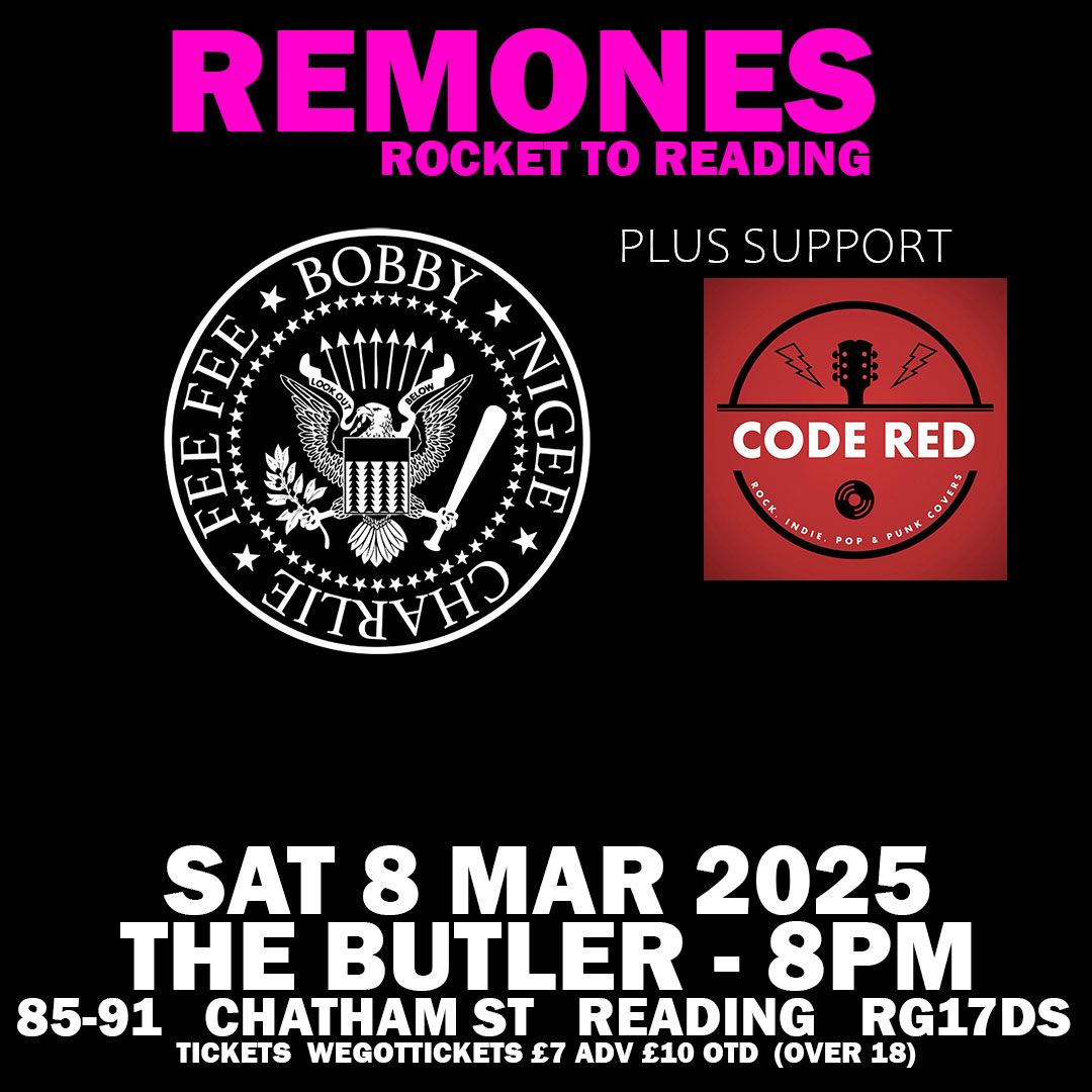 REMONES LIVE AT THE BUTLER WITH CODE RED