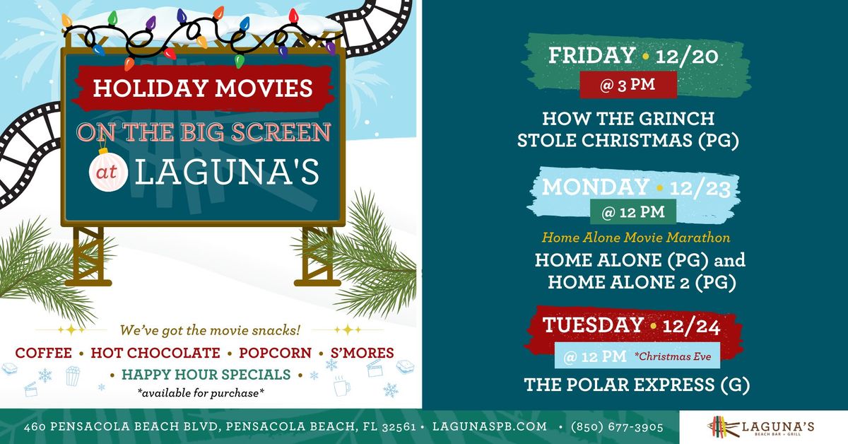 Holiday Movies at Laguna's: Home Alone Movie Marathon