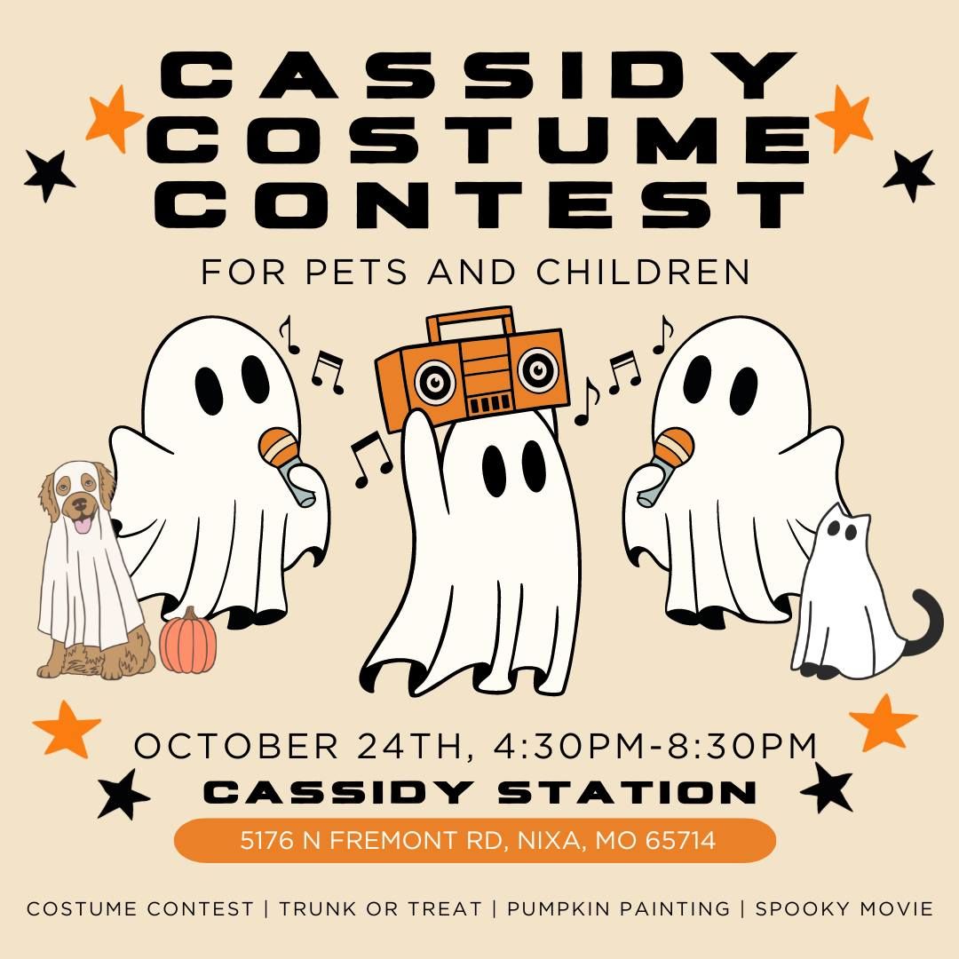 Cassidy Station Costume Contest + Halloween Trunk or Treat