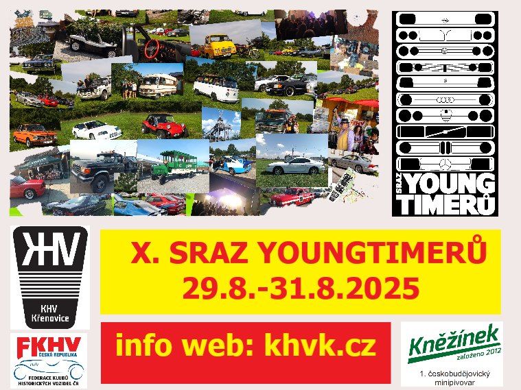 X. SRAZ YOUNGTIMER\u016e 2025