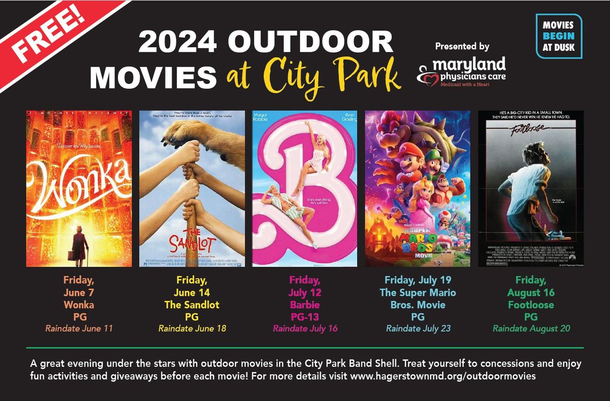 Outdoor Movies at City Park