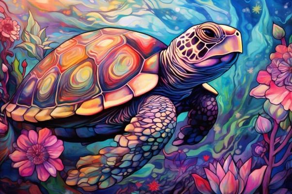 Sea Turtle Paint Night